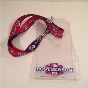 Washington Nationals Postseason Lanyard